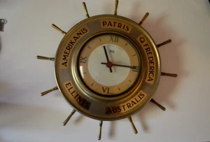 OROLOGIO DA PARETE CHANDRIS LINES MECCANISMO DIGITALE MADE IN GERMANY FUNZIONANTE BENE - Foto 1 di 11