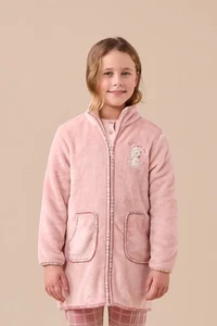 Noi Di Notte Vestaglie Bimba Manica Lunga Pile FE002549 - Imagen 1 de 4