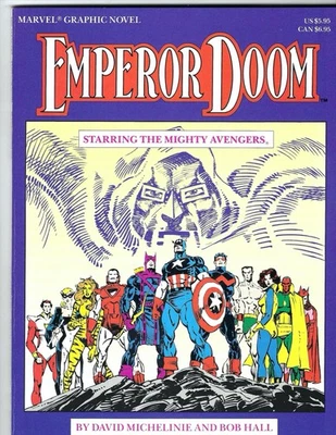 Marvel Graphic Novel Emperor Doom Starring The Avengers Unread NM Beauty Combine - Image 1 of 2