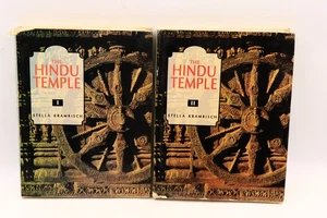 The Hindu Temple by Stella Kramrisch, 1976 Set Of 2 Hardcover W/DJ Very Good - Picture 1 of 13