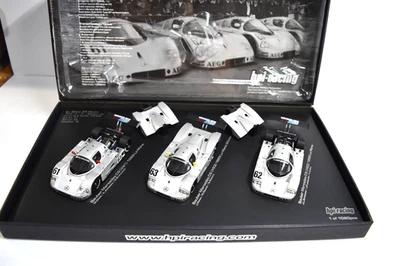 HPI Racing Sauber Mercedes C-9 1989 Le Mans Special 3 Car Set 1:43 VERY RARE! - Image 1 of 4