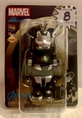 Marvel Comics Japan Medicom Bearbrick Happy Lottery 100% Figure: War Machine #8 - Image 1 of 2