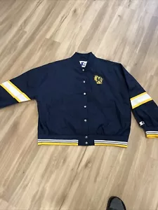 Starter Jacke MLB Milwaukee Brewers Größe 2XL Neu Mit Etikett - Bild 1 von 12