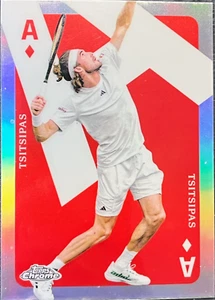 Stefanos Tsitsipas 2024 Topps Cromo #CAS-ST Ases - Imagen 1 de 2
