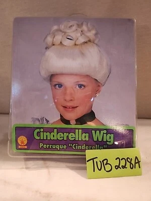 RUBIE'S GIRLS CINDERELLA PRINCESS UP-DO WIG ~ BLONDE ~ NEW - Image 1 of 4