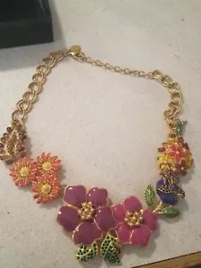 Joan Rivers Classics CollectionLimited Edition Garden Glam Bib Necklace - Picture 1 of 8