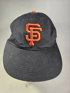 San Francisco Giants Hat Baseball Cap Black Adjustable - Picture 1 of 7