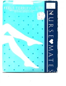 New Nurse Mates Light Support Pantyhose w/Control Top,Size A, White - Picture 1 of 1