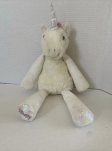 Scentsy Buddy Unicornio 10 Aniversario Retirado Lavable Blanco Con Borde Brillante - Imagen 1 de 9