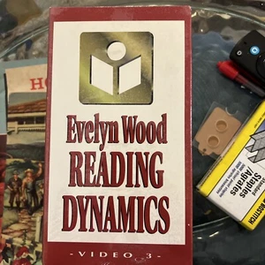 Reading Program/Evelyn Wood Reading Dynamics 3 VHS Box Set Sealed/New - Picture 1 of 3
