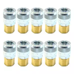 Tru-Flate - Raccordi connettore tubo aria attacco rapido auto 1/4 stile T - Foto 1 di 3