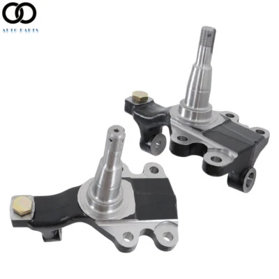 2in Drop Spindles Pair Disc Brakes Fit For Chevy Chevelle 1964-72 Camaro 1967-69 - Image 1 of 4