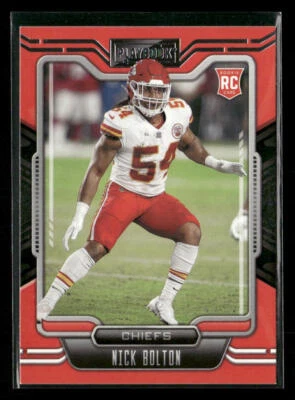 2021 Panini Playbook #165 Nick Bolton - Image 1 of 2