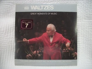 SEALED ARTHUR FIEDLER GREAT MOMENTS OF MUSIC WALTZES VINYL LP RECORD 1980 RCA - Imagen 1 de 2