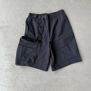Nike Sportswear Tech Pack Woven Unlined Cargo Shorts Black Men s Sz S DM5592-010 - Picture 1 of 6