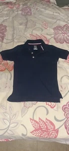 Dunkelblaues French Toast Poloshirt Ärmel Kleinkind Junge Shirt Größe XS 4/5 Uniform - Bild 1 von 6
