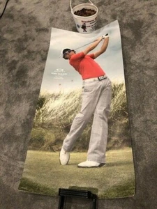 Large Vintage Oakley Rory Mcilroy Thick Card Stock Poster (22 x 48) RARE - Picture 1 of 2