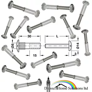 PERNOS DE CONEXIÓN COMPLETOS HAFELE M6 TORNILLOS DE COCINA GABINETE ACCESORIOS MUEBLES - Imagen 1 de 6
