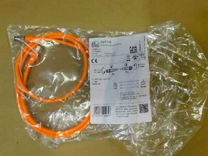 IFM EVT144 M8 Cordest Straight 4 Pin CONNECTION CABLE NEW in sealed bag - Picture 1 of 3