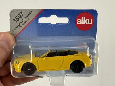 Siku Bentley Continental GT V8 Convertible 1507 diecast modellismo - Immagine 1 di 4