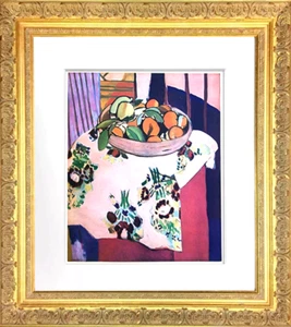 Litografía Henri MATISSE "Naranjas" Edición LTD Firmada con ENMARCADO - Imagen 1 de 10