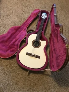 Gibson Chet Atkins CE Solid body classical electric guitar made in USA 1989/case - Picture 1 of 24