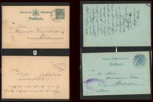 2 postales de Württemberg a elegir #l922 - Imagen 1 de 3