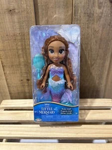 Disney La Sirenita Película de Acción en Vivo Pequeña Ariel 7” Muñeca Peine Cepillo ¡Nuevo! - Imagen 1 de 3