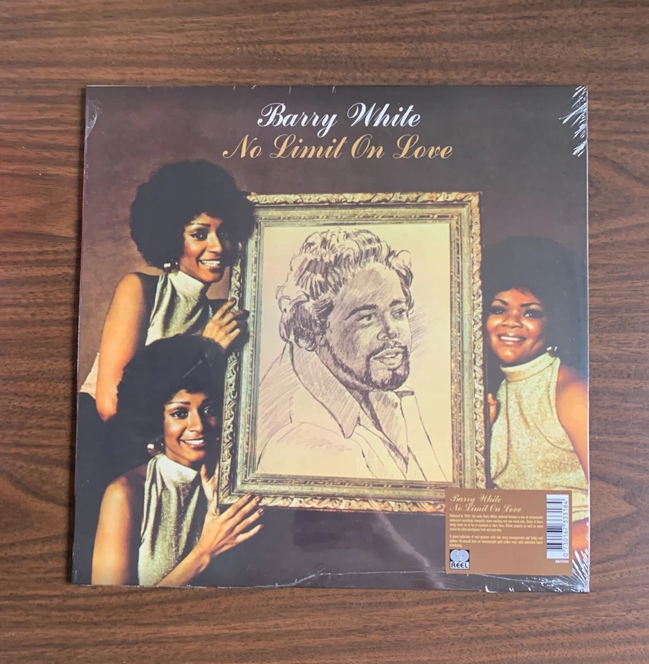 BARRY WHITE NO LIMIT ON LOVE GOLD VINYL LP NEW SEALED RSD 2022 REEL NUMBERED Foto 1 de 1