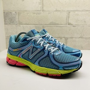 New Balance 580 V4 Womens Athletic Shoes Blue Yellow Size Us Salgueirocoelho Com Br
