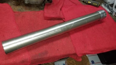 WR500Z YAMAHA 1992 WR500 WR 500 Z FRONT FORK UPPER OUTER TUBE * PITTING * Foto 1 de 4