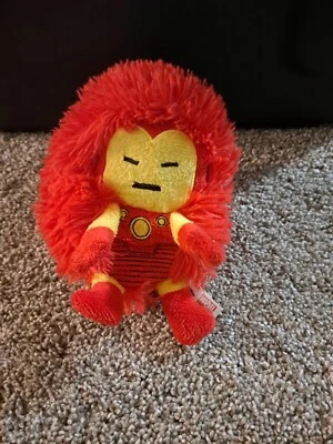  Marvel Comics Iron Man Hideaway Pets Pillow Mini Travel 5" Stuffed Plush New - Image 1 of 4