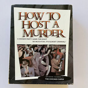 How To Host A Murder The Chicago Caper No.5. Vintage 1996. Complete.