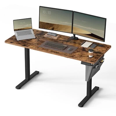 Höhenverstellbarer Schreibtisch elektrisch Verstellbarer Tisch Memory-Funktion - Bild 1 von 3