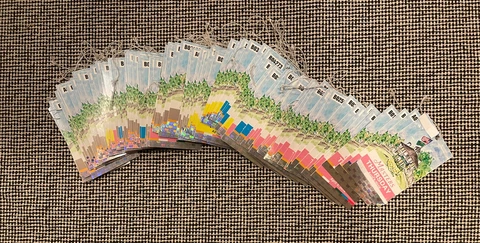 Lot of 100 Authentic 2018 Masters Paper Badges Augusta National Patrick Reed Cover