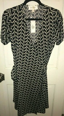 JULIE коричневый Marlina короткий рукав надежном платье CARAVAN размер M новый с Ярлыками ($180) - Изображение 1 из 4