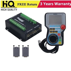 DM800 3-Axis Handheld CNC Controller Built-in 3.8-in Display w/ Emergency Stop - Picture 1 of 7