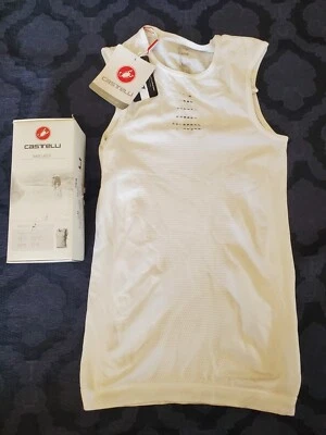 New Castelli Mens Core Seamless Baselayer Tank Sleeveless Size L/XL - Image 1 of 4