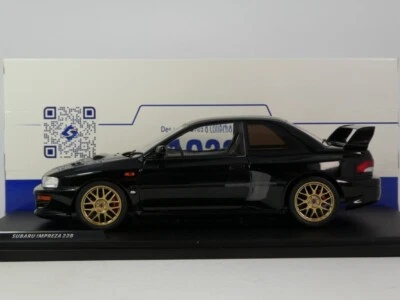 Solido Subaru Impreza 22B black 1998 1/18 S1807406 - Immagine 1 di 4