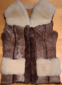 Caribou Clothes NIÑOS Piel de oveja Lana Forrada Niños Gamuza Cuero Chaleco Canadá - Imagen 1 de 5