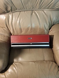 DiscGear Selector 120HD Red Faux Leather 120 Disc CD DVD Game Storage Case - Picture 1 of 9