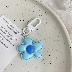 Cute Color Flower Pendant Keychains Car Key Ring For Women Girls Bag Decorat-wa - Picture 1 of 18
