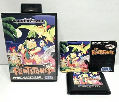 Megadrive - The Flintstones - CIB Complete English PAL Sega Mega Drive Genesis - Image 1 of 4