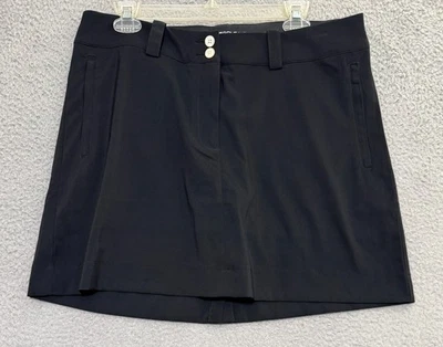 Nike Golf Tour Performance Tech Skort 394663-010 Womens 10 Medium 4 Pockets Blk - Image 1 of 4