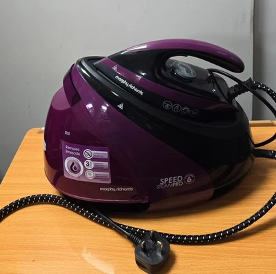 Morphy Richards Speed Steam Pro 3000W Steam Generator Iron - 332102 - Image 1 of 3