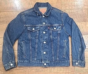 Levi’s Damen Medium 57511 Denim Jeansjacke Blau Trucker Style 100% Baumwolle - Bild 1 von 9