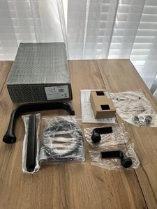 Brizo T70367-BL Allaria Two Handle Tub Filler Trim Kit w/ Handles - Matte Black - Picture 1 of 5