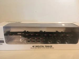 40' SKELETAL TRAILER 1/50 scale DIECAST CAR DIECAST MASTERS 91024 - Bild 1 von 5