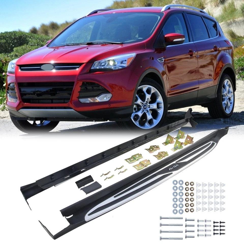 6'' Running Board Side Step Nerf Bars Fits For 2013-2019 Ford Escape - Image 1 of 4