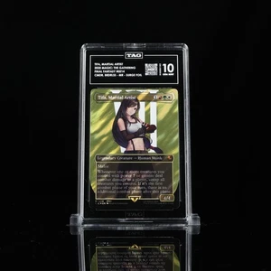 TAG 10 TIFA, MARTIAL ARTIST MTG FINAL FANTASY #0214 BORDERLESS SURGE FOIL - Bild 1 von 2